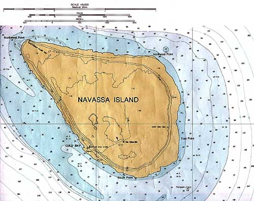 map[ of Navassa Island.